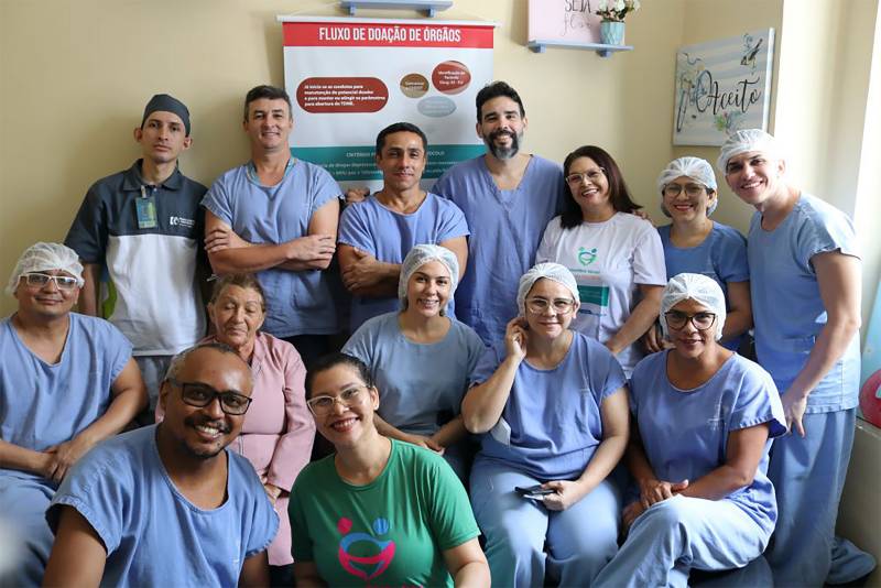 Equipe UTI e integrantes do Cihdott