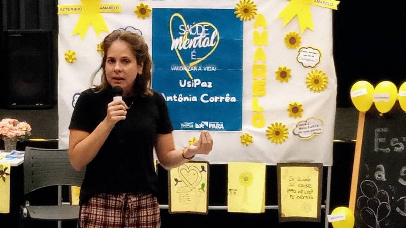 Valéria Rivera - Psicóloga da UsiPaz