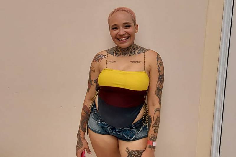 Aline Brandão, coreógrafa, dançarina e ministrante do workshop de Dancehall