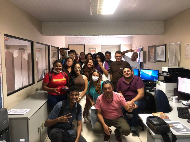 Estudantes recebem orientações sobre funcionamento da Editora Pública Dalcídio Jurandir