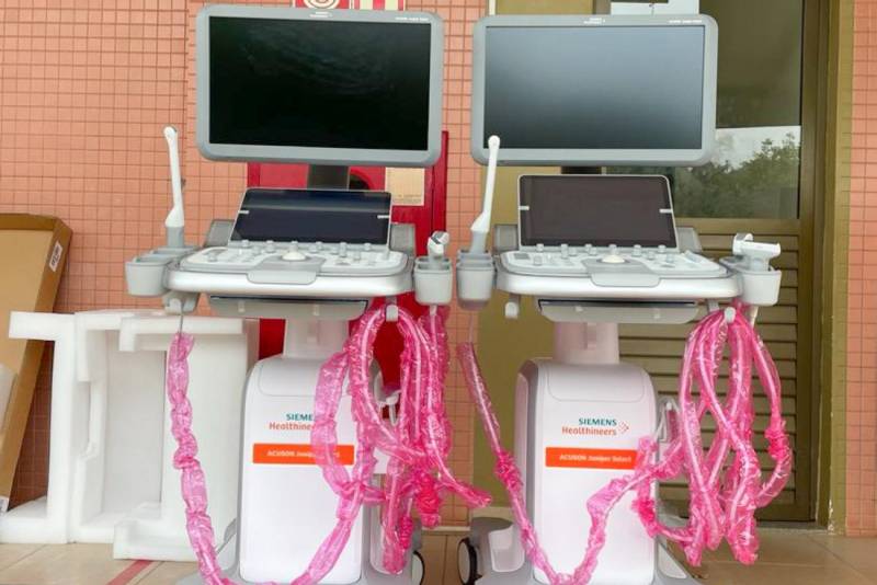 HRBA -dois equipamentos de Ultrassom