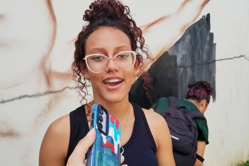 Maria Eduarda - estudante