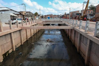 notícia: Obra da Bacia do Tucunduba vai trazer mais qualidade de vida aos moradores de Belém