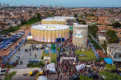 notícia: Belém celebra o aniversário de 2 anos de implantação da Usina da Paz da Cabanagem