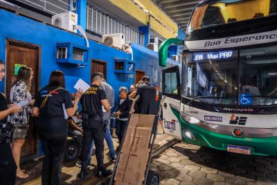 galeria: Ação de combate ao trabalho escravo - terminal rodoviário de Belém
