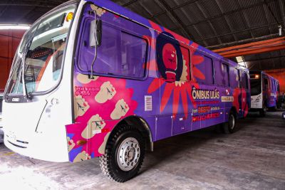 galeria: Entrega ônibus lilás SEJUDH
