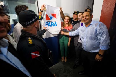 galeria: Vice-Governadora Hana Ghassan na entrega do 37º Batalhão da PM no bairro do Guamá