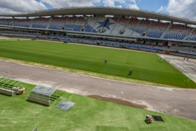notícia: Governo confirma a entrega oficial do Novo Mangueirão para o dia 9 de abril