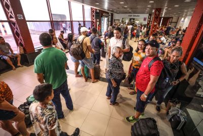notícia: Mais de cinco mil pessoas devem passar pelo Terminal Hidroviário de Belém no feriado de Tiradentes 
