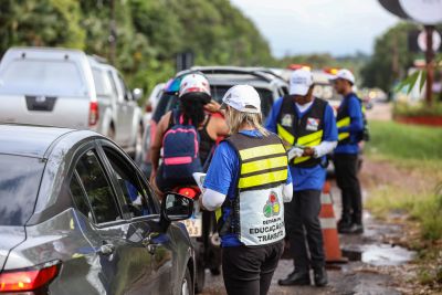 notícia: Ações integradas preventivas e ostensivas garantem tranquilidade no feriado prolongado no Pará