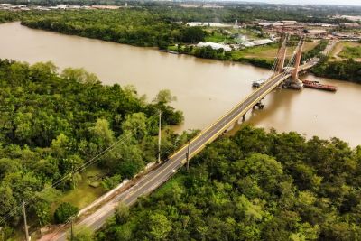 galeria: Obras ponte do Outeiro - Drone