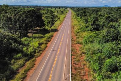 notícia: Trecho de 37 km da PA-287, na região Sul, é pavimentado e entregue pelo Estado
