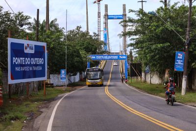 notícia: Governo iniciará obra da segunda ponte do Outeiro em janeiro de 2024