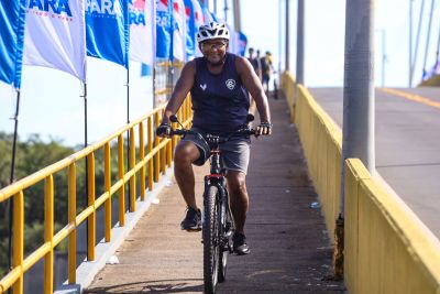 notícia: População celebra a entrega da moderna Ponte de Outeiro, na capital paraense