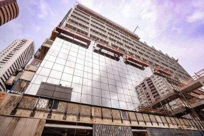 notícia: Na capital, Hospital Público da Mulher já está com quase 80% das obras concluídas