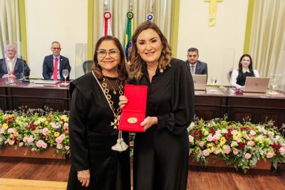 notícia: Vice-governadora e procuradora-geral adjunta são homenageadas pelo Tribunal de Justiça do Estado