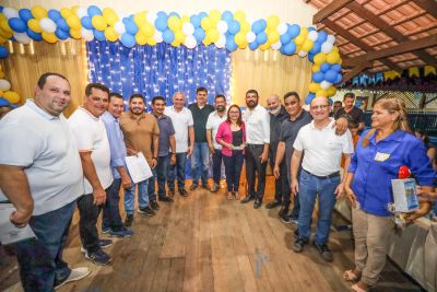 galeria: Governador Helder Barbalho participou da entrega da escola municipal na comunidade da Costa do tapará