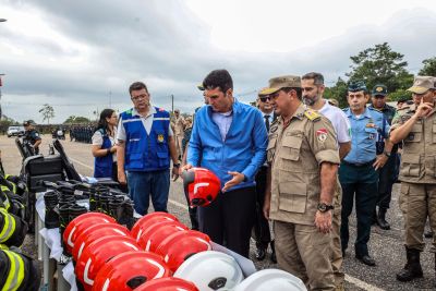notícia: Governo do Estado entrega equipamentos de segurança para Corpo de Bombeiros do Pará