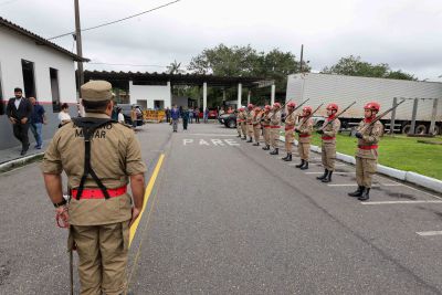 galeria: Governador Helder Barbalho - Troca de comando bombeiros