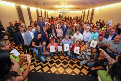 galeria: Governo do Pará por meio do programa Regulariza Pará entrega de Cadastros Ambientais Rurais coletivos para comunidades quilombolas do município de Moju