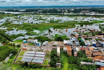 galeria: Marabá - alagamentos - imagens de drone - fotos aéreas