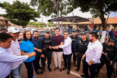 galeria: Agenda Juruti  - Entrega de Viaturas PM