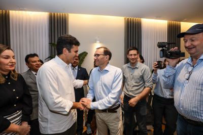 galeria: Governador Helder Barbalho recebe Ministro de clima e meio ambiente da Noroega