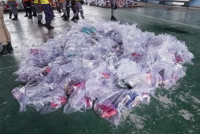 galeria: Vítimas de enxurrada em Cametá recebem assistência do Governo do Pará