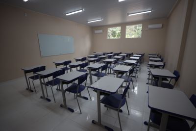 galeria: Escola Estadual Atateua da Barreta, em Vigia, é entregue reconstruída pelo Estado