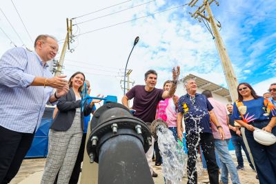 notícia: Governo entrega novo sistema de abastecimento de água da Cosanpa em Castanhal
