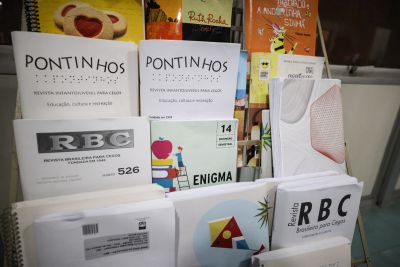 galeria: Biblioteca ARTHUR VIANA - Centur - Dia do Sistema BRAILE