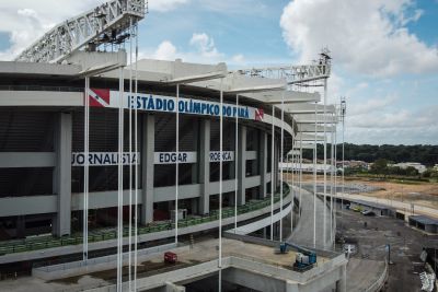 galeria: Imagens aéreas do Mangueirão e centro esportivo