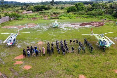 notícia: Em São Félix do Xingu, Operação Curupira desarticula garimpos em área de preservação 