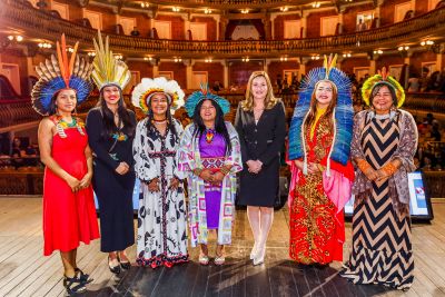 galeria: Vice Governadora Hana Ghassan participou da Posse da secretária dos povos indígenas do Pará puyr tembé