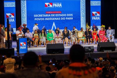 galeria: Vice Governadora Hana Ghassan participou da Posse da secretária dos povos indígenas do Pará puyr tembé