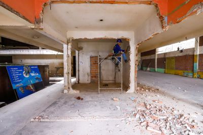 notícia: Mercados de Icoaraci e da Terra Firme recebem serviços de reconstrução