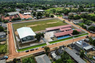 galeria: Porto de Moz - Entrega da Escola Estadual José Alfredo Hage e Visita às obras da orla e do centro poliesportivo do município