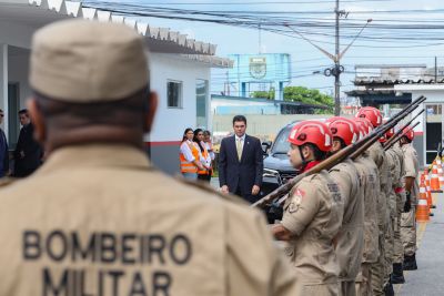 galeria: Governador Helder Barbalho participou Da PROMOÇÃO OFICIAIS-PRAÇAS CBM