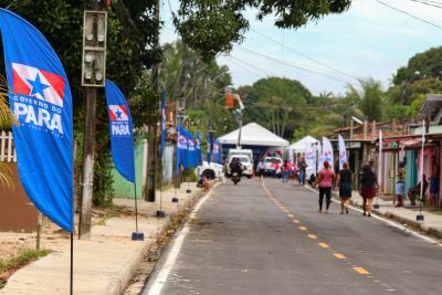 galeria: Entrega "Asfalto por todo o Pará" em Outeiro