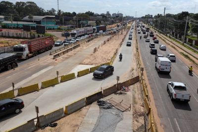 notícia: NGTM intensifica frentes de trabalho e abre novos desvios na BR-316 nesta quinta (10)