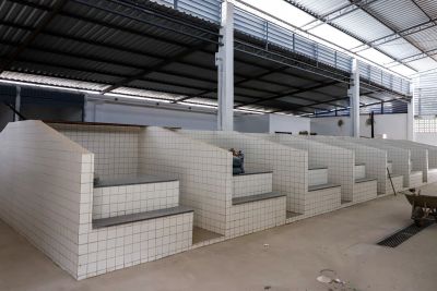 notícia: Obra do Mercado Municipal do Icuí-Guajará, em Ananindeua, vai fomentar o comércio local