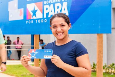 notícia: Em Ourilândia do Norte mais de 330 famílias recebem cheques do Sua Casa 