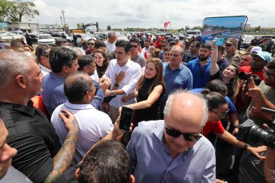 galeria: Assinatura ordem de serviço das obras do Parque Cidade