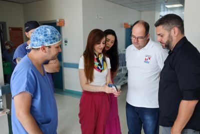 galeria: Secretário de Saúde visita o  PROJETO MUTIRÃO NEUROKIDS na Santa Casa