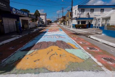 galeria: Governador Helder Barbalho na procissão de Corpus Cristi em Capanema