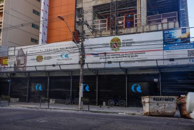 galeria: Hospital da Mulher - Obras 80% concluidas