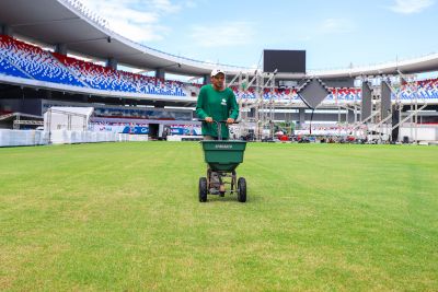 galeria: Novo Mangueirão se prepara para receber jogo de Remo e Figueirense no próximo sábado (24)