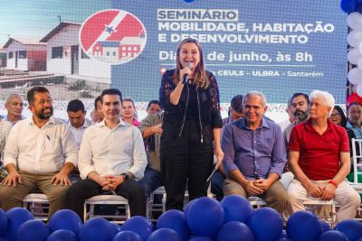 notícia: Santarém recebe seminário de mobilidade, habitação e desenvolvimento