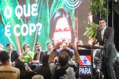 notícia: Autoridades federais, estaduais e municipais defendem e explicam importância da COP30 em Belém