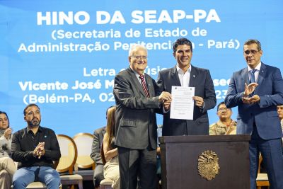 notícia: Seap agora possui seu Hino oficial